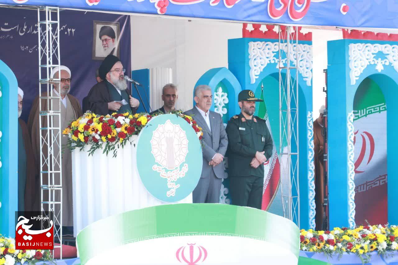 مردم گیلان در جشن ۴۵ سالگی انقلاب حماسه آفریدند