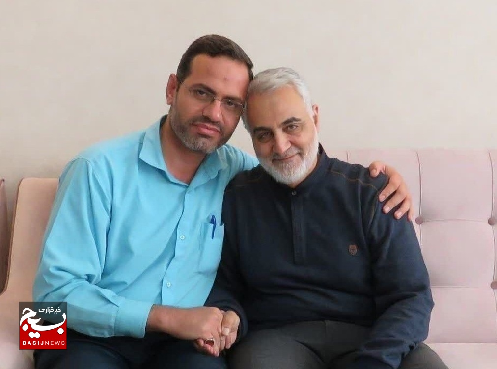 دیدار جمعی از مداحان اهل بیت(ع) با خانواده شهید آقازاده
