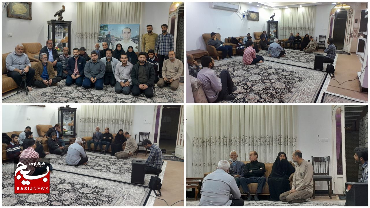 دیدار و تکریم خانواده شهید مدافع امنیت در بهبهان