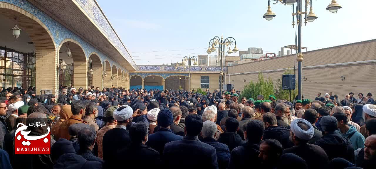 مراسم تشییع و تدفین نسیبه علی پرست همسر مکرمه شهید مدافع حرم سجاد طاهرنیا گیلان مراسم تشییع و تدفین نسیبه علی پرست همسر مکرمه شهید مدافع حرم سجاد طاهرنیا گیلان