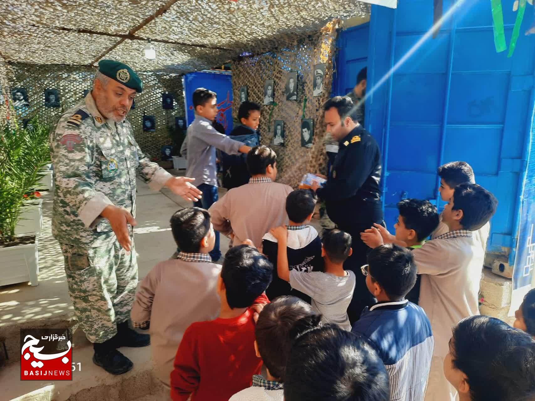 بازدید علمی زائران راهیان نور استان گیلان