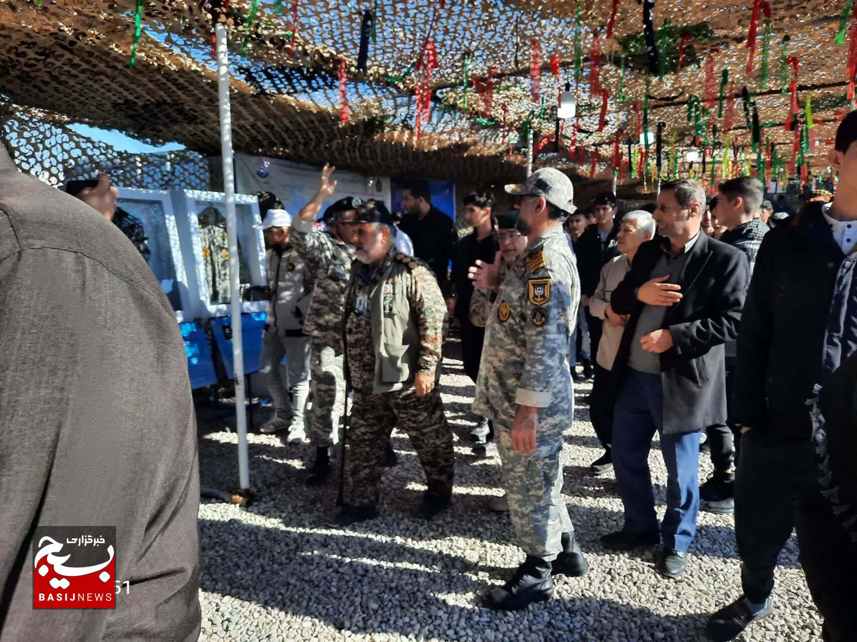 بازدید علمی زائران راهیان نور استان گیلان