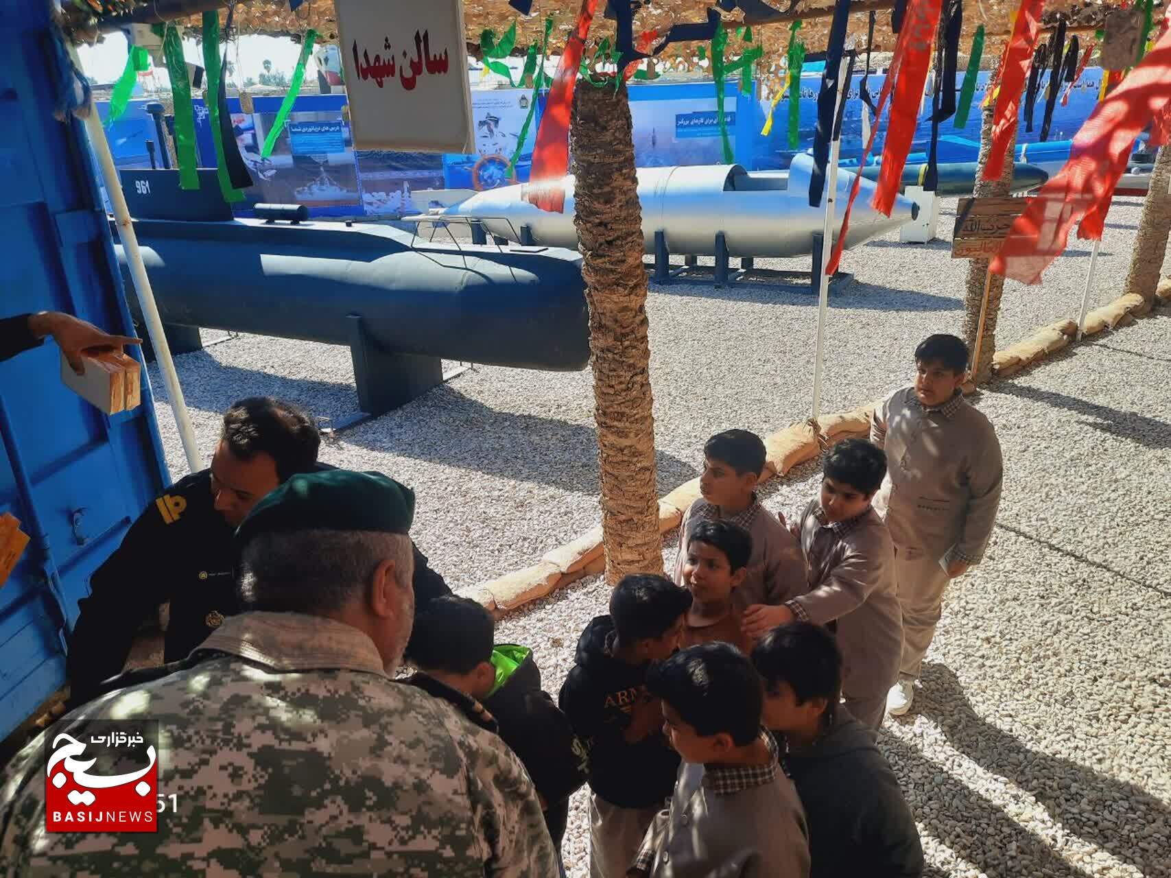 بازدید علمی زائران راهیان نور استان گیلان