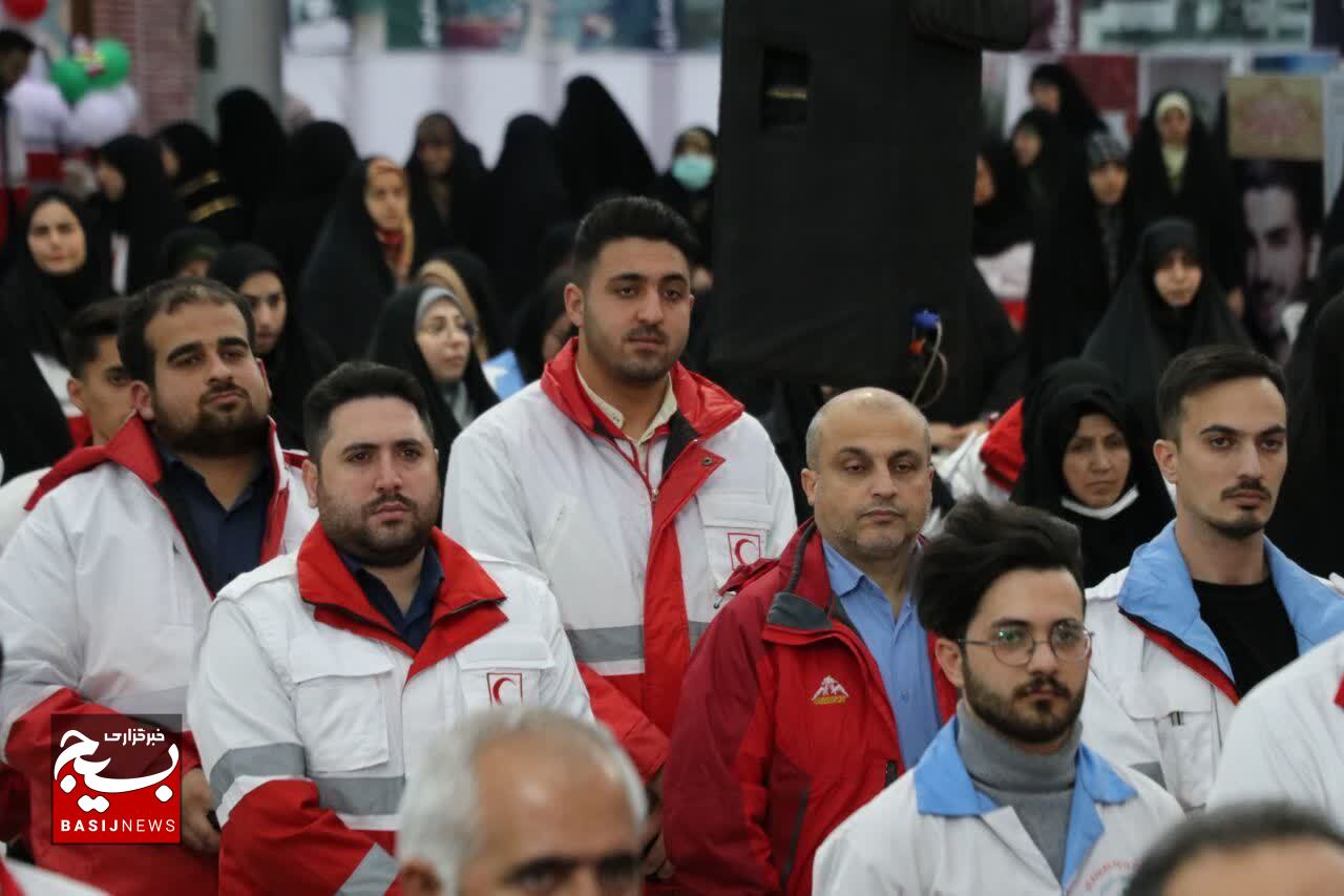 برگزاری شهدای بهداری سپاه و امدادگر گیلان