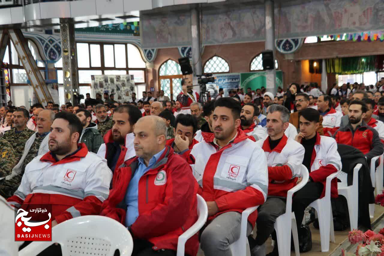 برگزاری شهدای بهداری سپاه و امدادگر گیلان