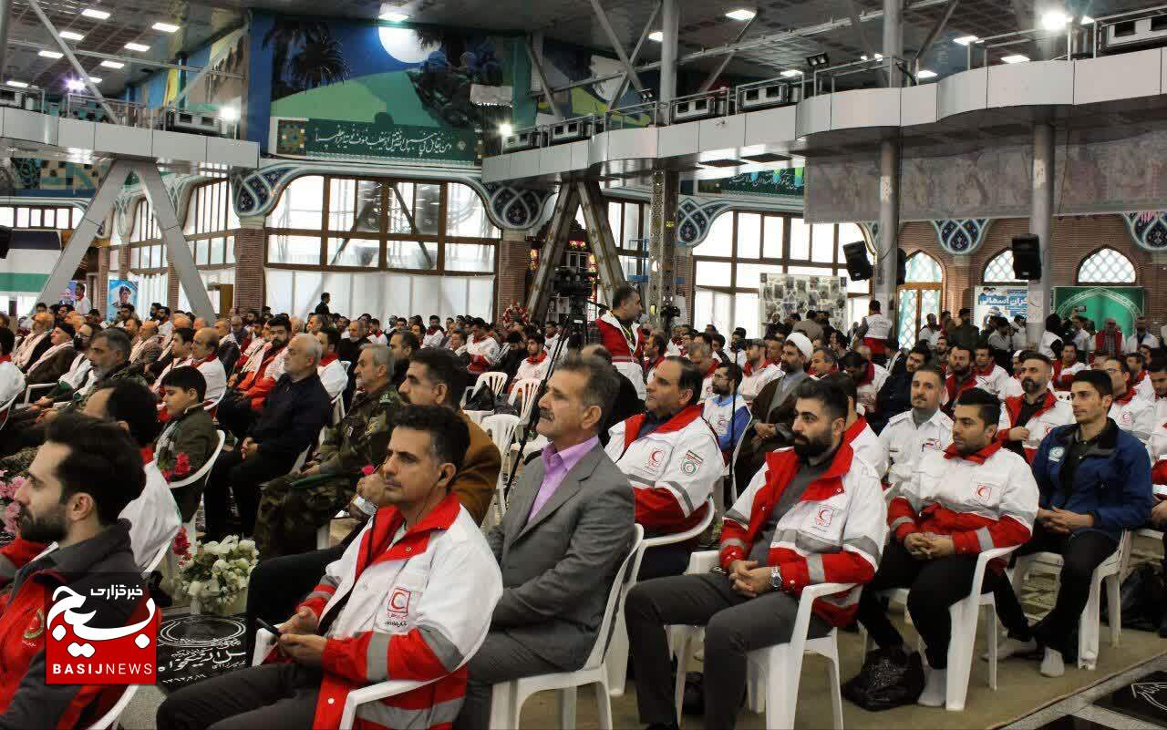 برگزاری شهدای بهداری سپاه و امدادگر گیلان