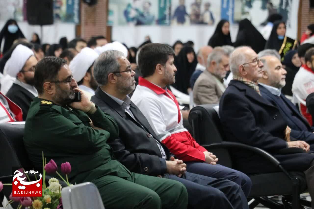 برگزاری شهدای بهداری سپاه و امدادگر گیلان