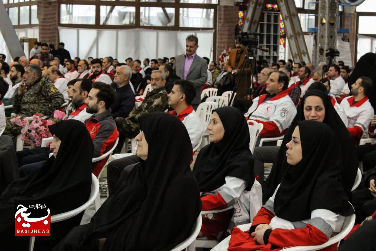 برگزاری شهدای بهداری سپاه و امدادگر گیلان