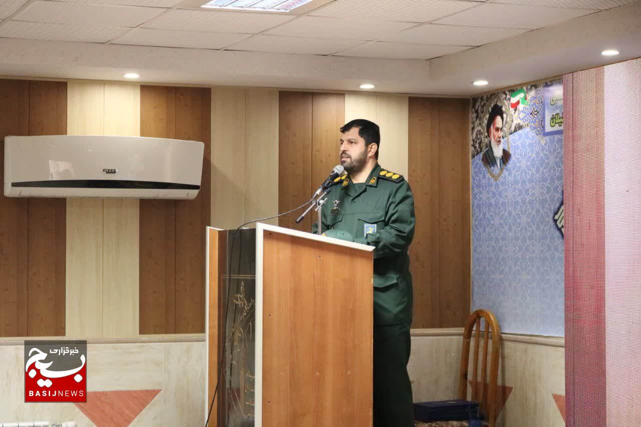 تجلیل از برگزیدگان جشنواره‌ی مالک اشتر سپاه قدس گیلان