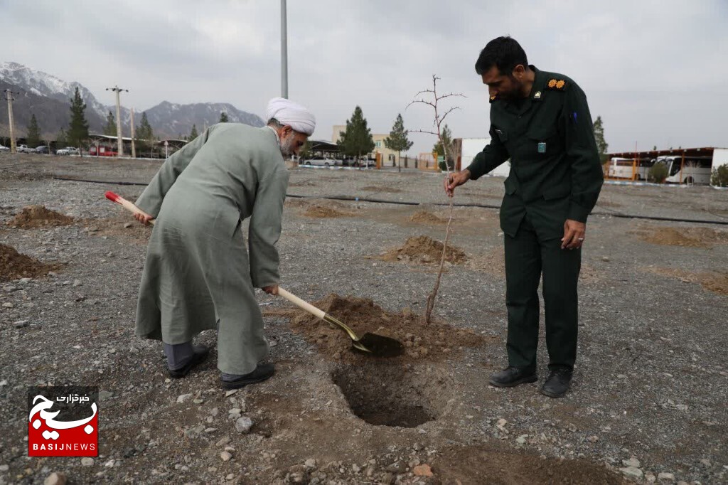 کاشت ۱۳۰۰ اصله نهال در ستاد سپاه انصارالرضا(ع) همزمان با روز درختکاری کاشت ۱۳۰۰ اصله نهال در ستاد سپاه انصارالرضا(ع) همزمان با روز درختکاری