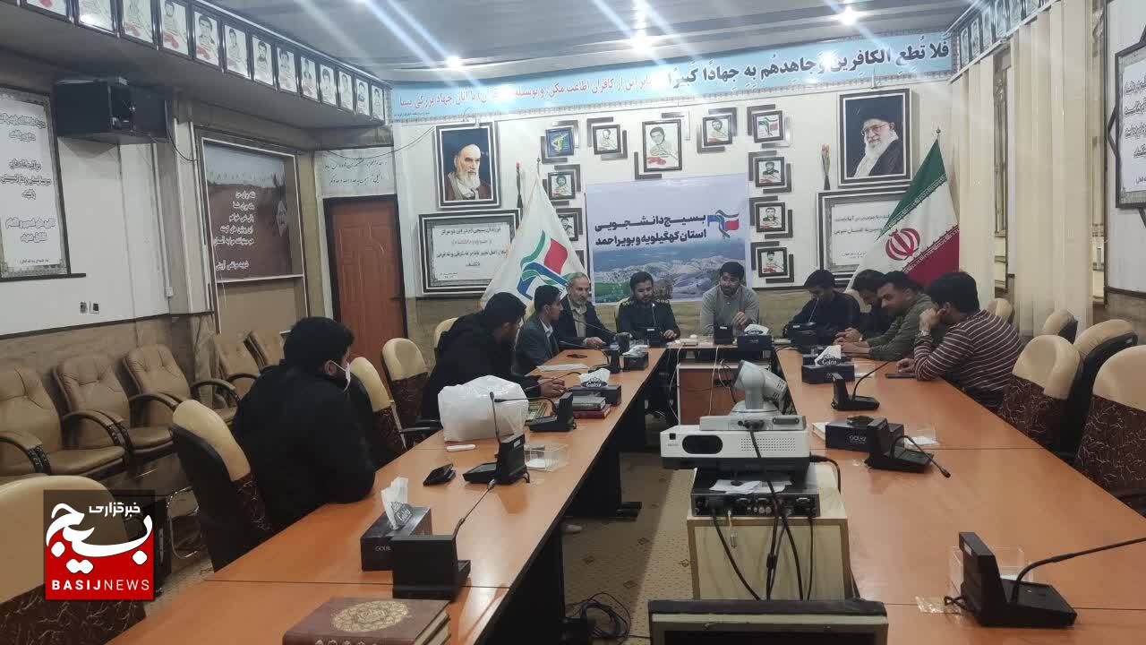 دیدار کارکنان سازمان بسیج دانش آموزی با مسئول بسیج دانشجویی استان دیدار کارکنان سازمان بسیج دانش آموزی با مسئول بسیج دانشجویی استان