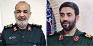 پیام تبریک فرمانده کل سپاه پاسداران اتقلاب اسلامی خطاب به سردار حسن پور