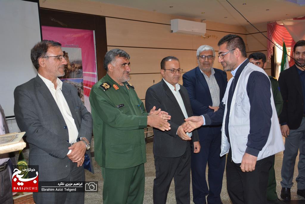 تجلیل از مهندسین سازمان بسیج مهندسین کشاورزی و منابع طبیعی استان