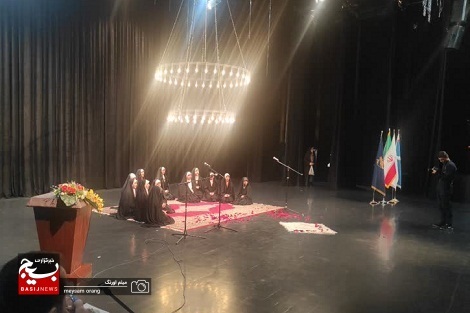 اولین جشنواره منطقه ای سرود یاران محراب در ناحیه حمزه سیدالشهداء برگزار شد