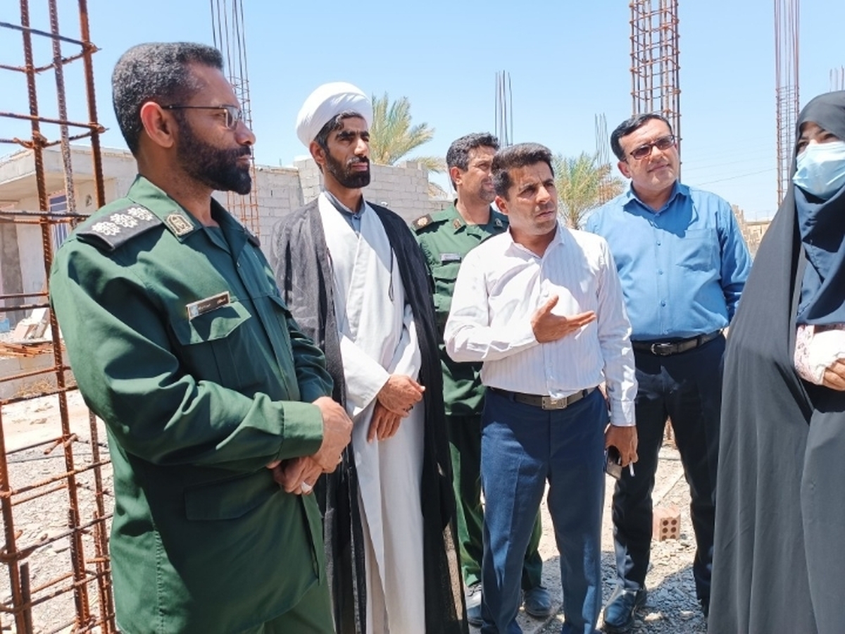 بازدیدفرمانده سپاه منوجان از طرحهای جهادی