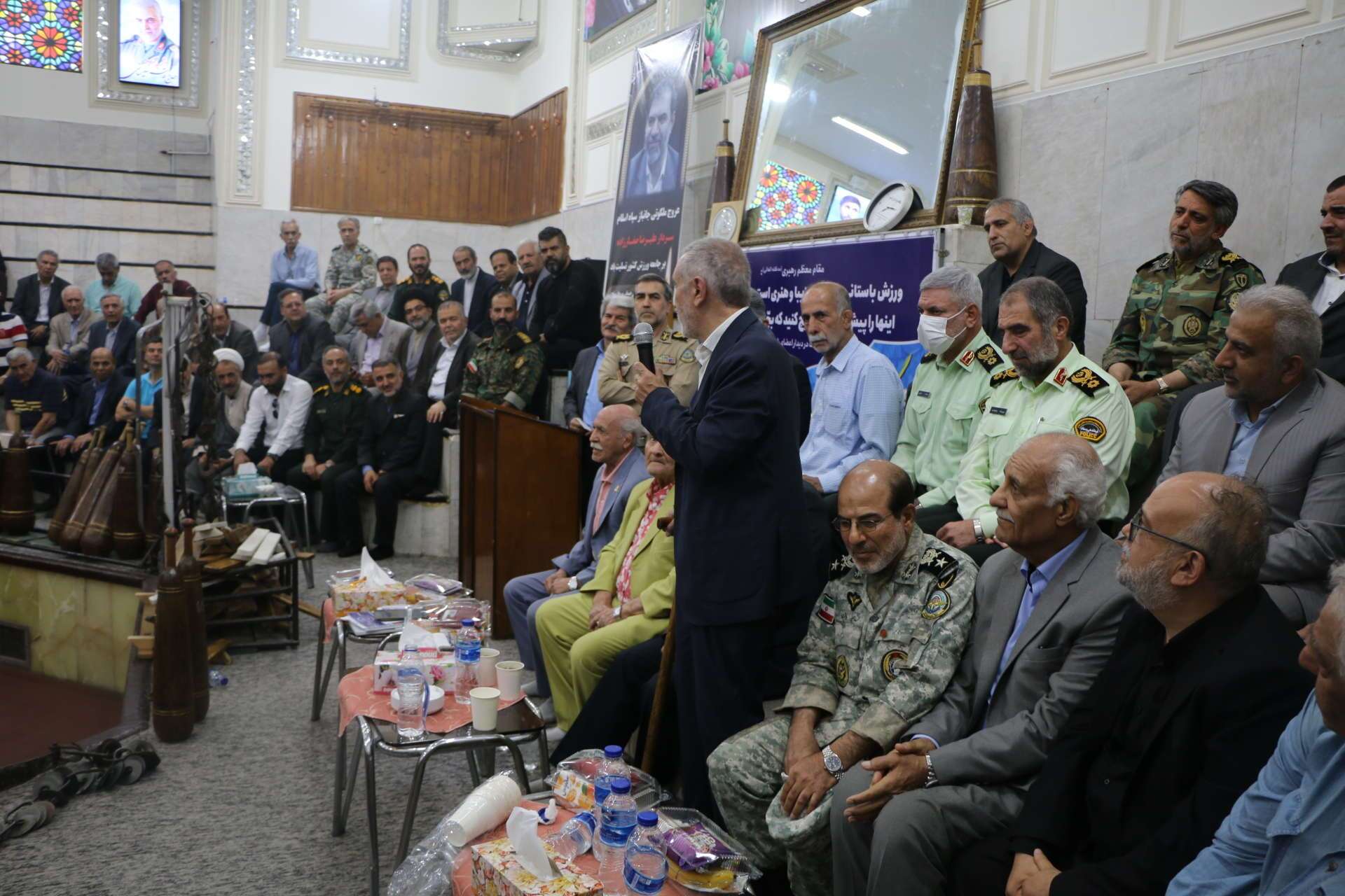 گرامیداشت روز فرهنگ پهلوانی با حضور مقامات لشکری