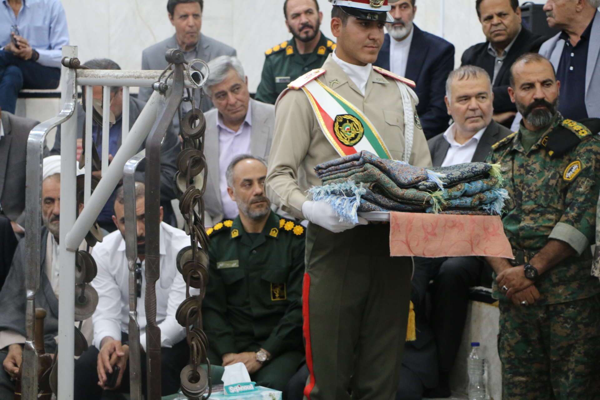 گرامیداشت روز فرهنگ پهلوانی با حضور مقامات لشکری