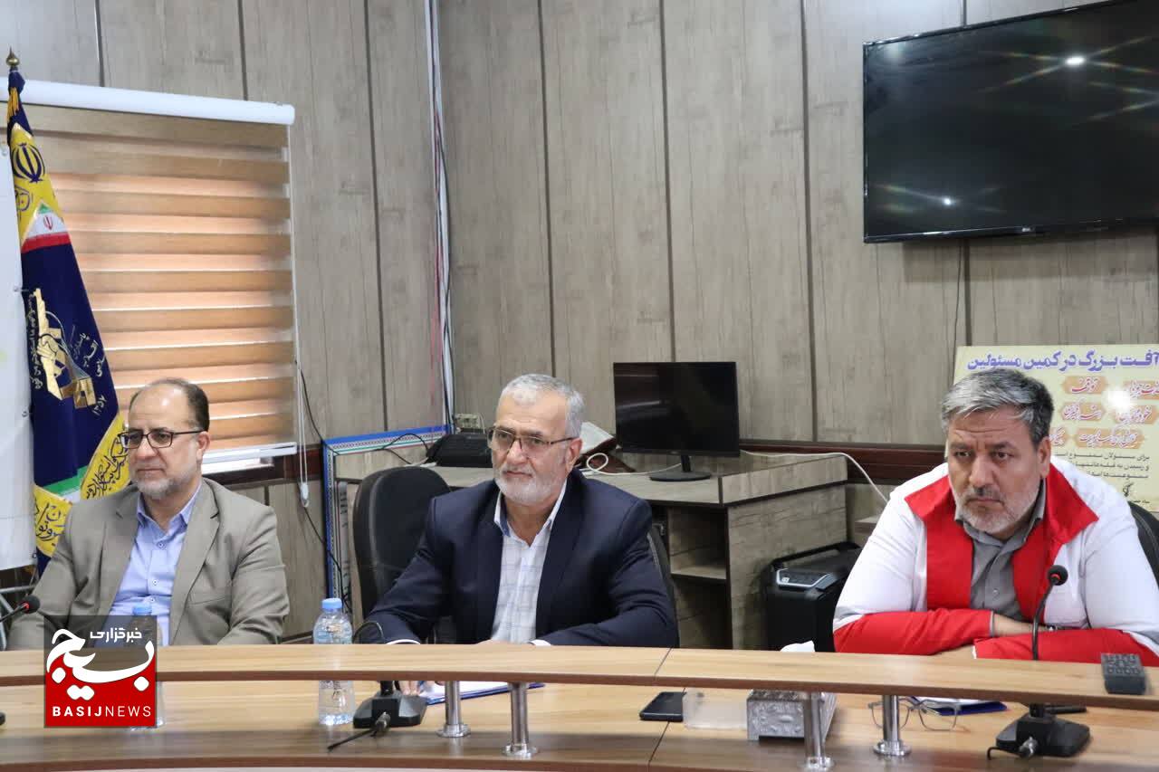 برگزاری نشست هماهنگی برپایی سالگرد ارتحال حضرت امام خمینی(ره) در شهرستان قدس