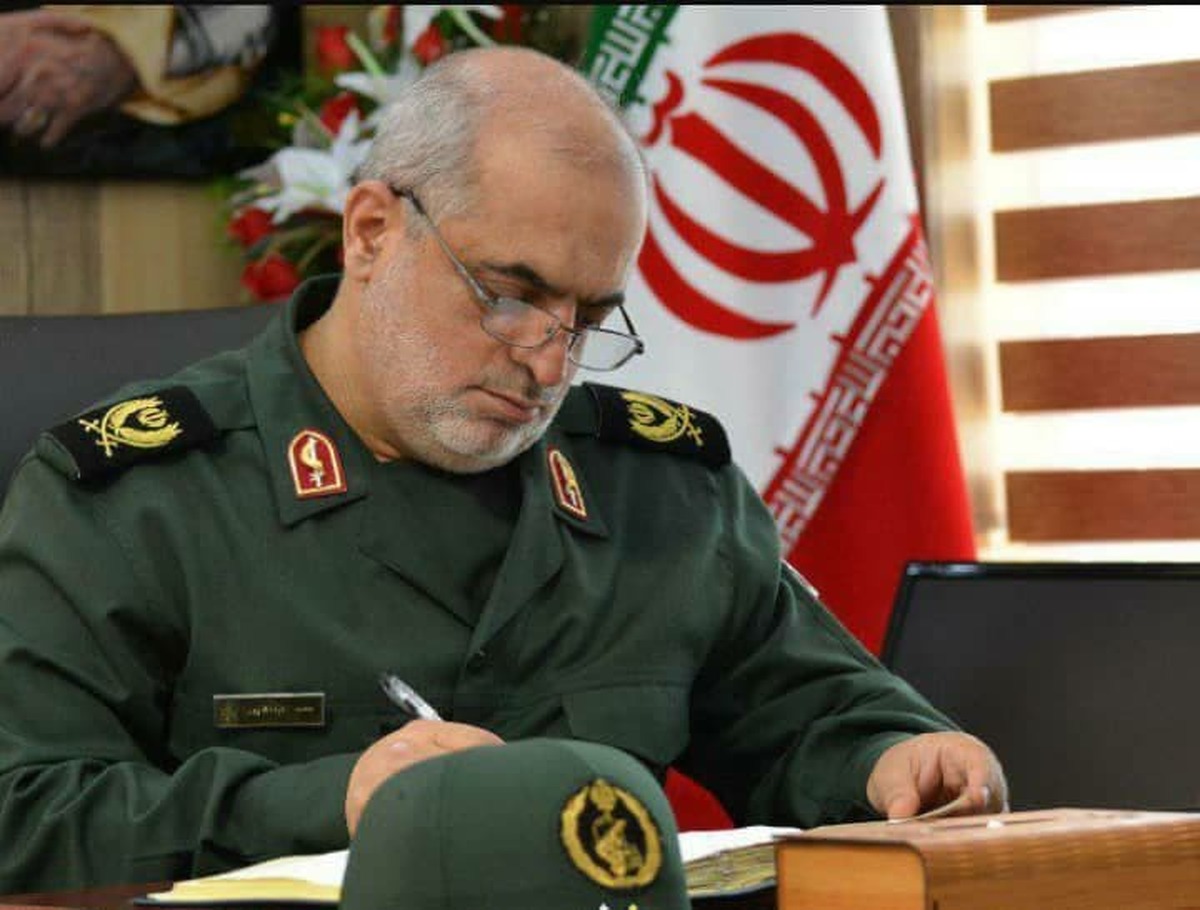 پیام فرمانده سپاه قدس گیلان درپی درگذشت والده شهیدان صنایع پرکار