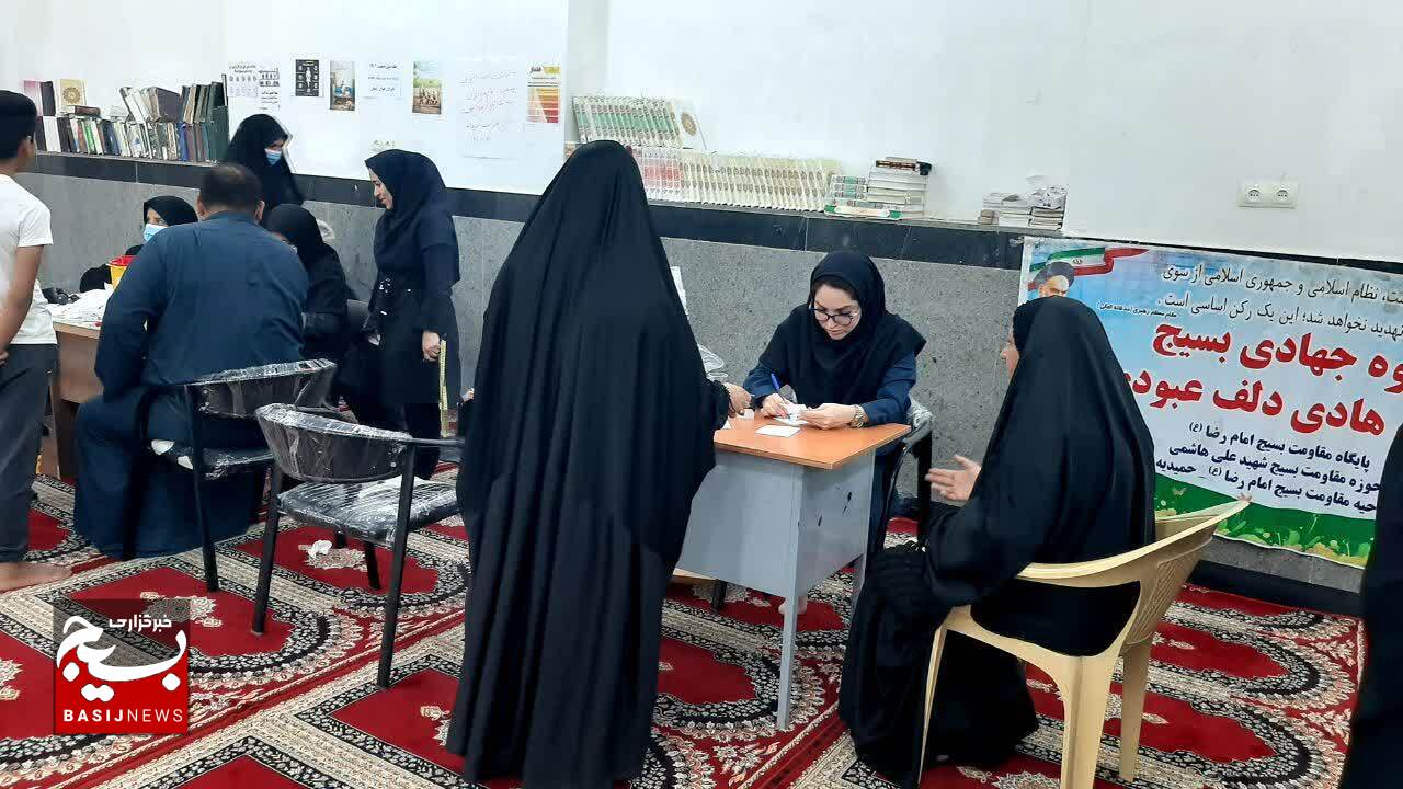 اعزام تیم پزشکی به مناطق محروم حمیدیه توسط جهادگران