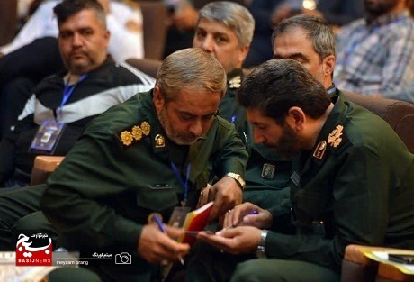 تجدید میثاق فرمانده و پرسنل قرارگاه شهید فهمیده با آرمان های حضرت امام خمینی(ره)
