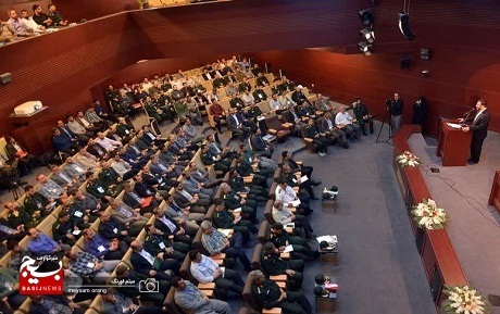 تجدید میثاق فرمانده و پرسنل قرارگاه شهید فهمیده با آرمان های حضرت امام خمینی(ره)