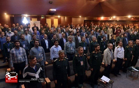 تجدید میثاق فرمانده و پرسنل قرارگاه شهید فهمیده با آرمان های حضرت امام خمینی(ره)