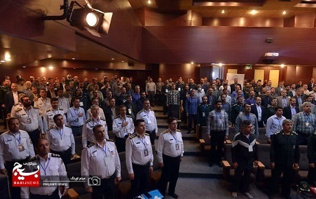 تجدید میثاق فرمانده و پرسنل قرارگاه شهید فهمیده با آرمان های حضرت امام خمینی(ره)