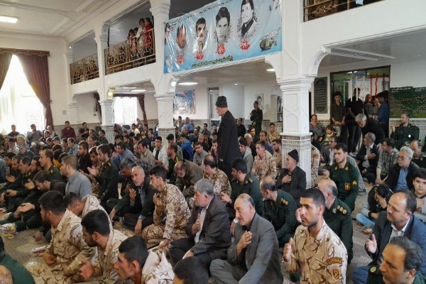 یادواره شهید مدافع حرم؛، محرم علیپور در  روستای قراجه محمد مرند برگزار شد