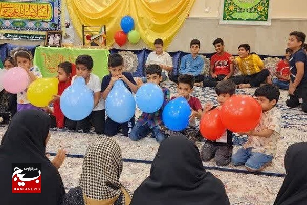 جشن میلاد امام رضا (ع) در روستای چهارمحال