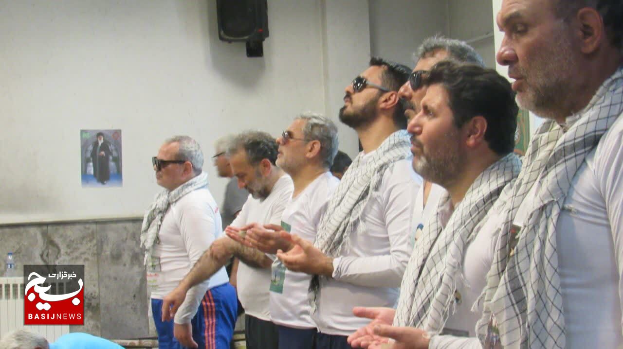 میزبانی شهرستان قدس از رکاب‌زنان جانباز بصیر