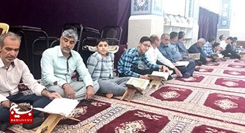 محفل انس با قرآن در مسجد امام هادی (ع) برازجان برگزار شد