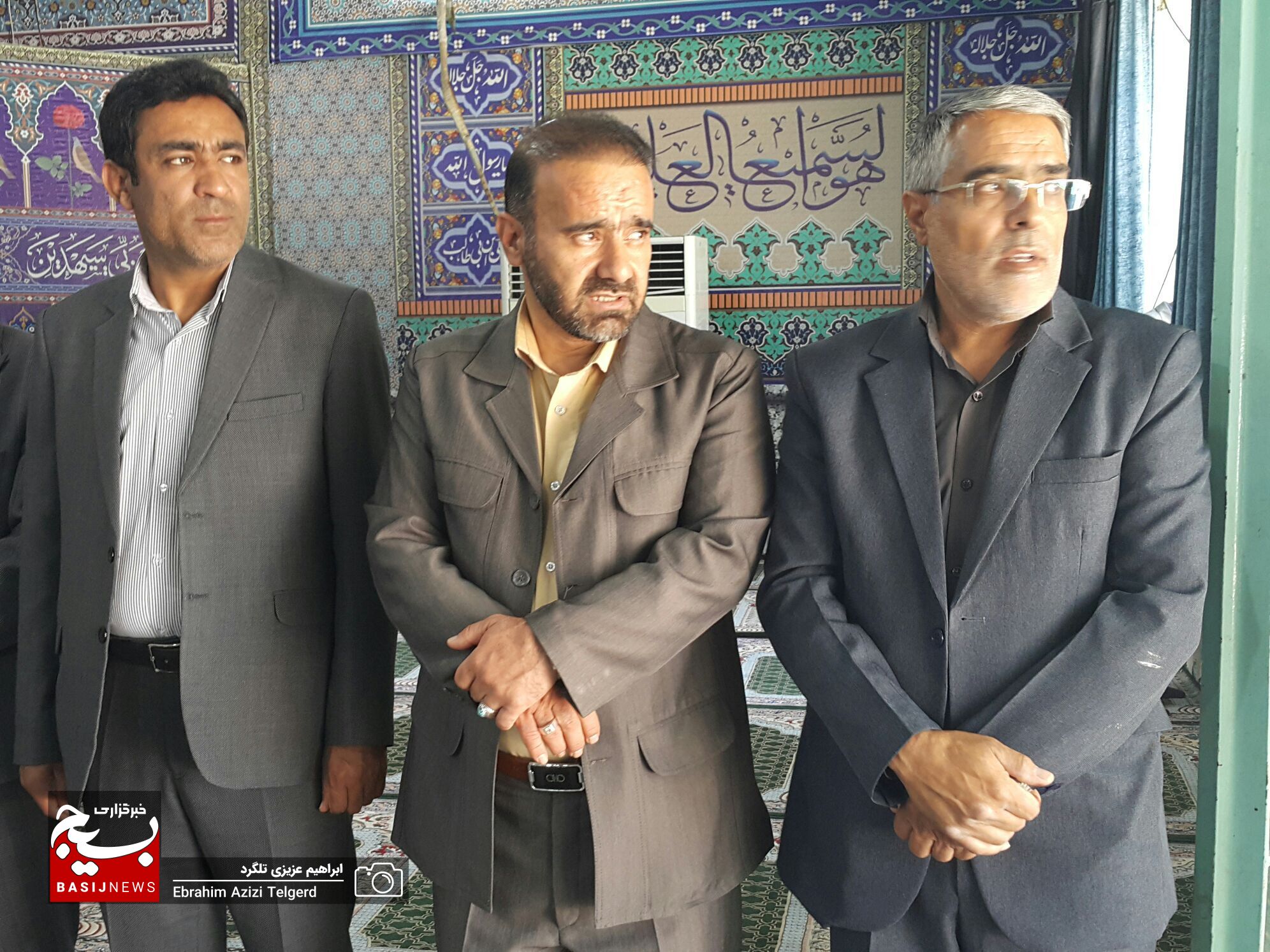 مراسم یادبود خبرنگار فقید