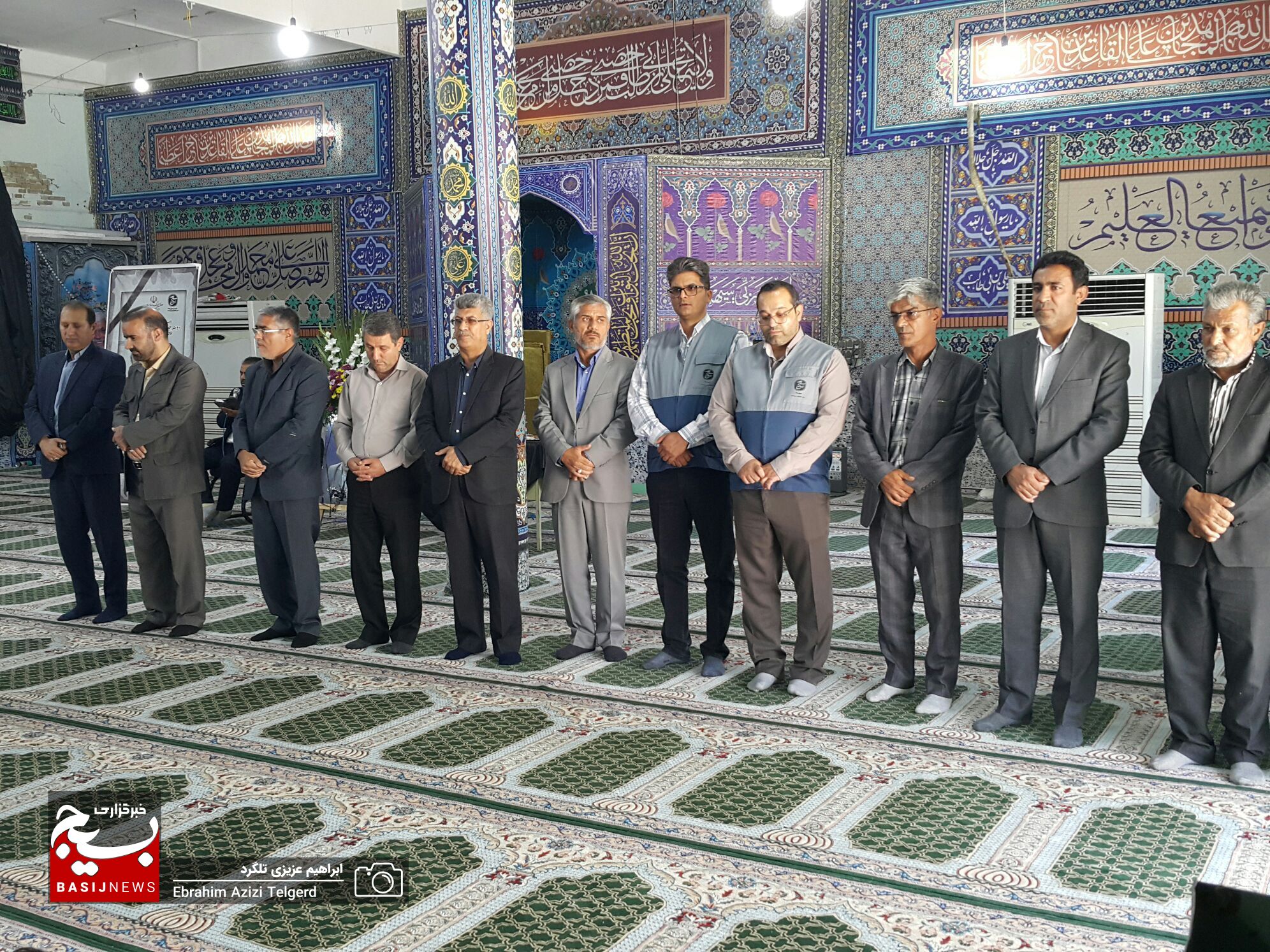مراسم یادبود خبرنگار فقید