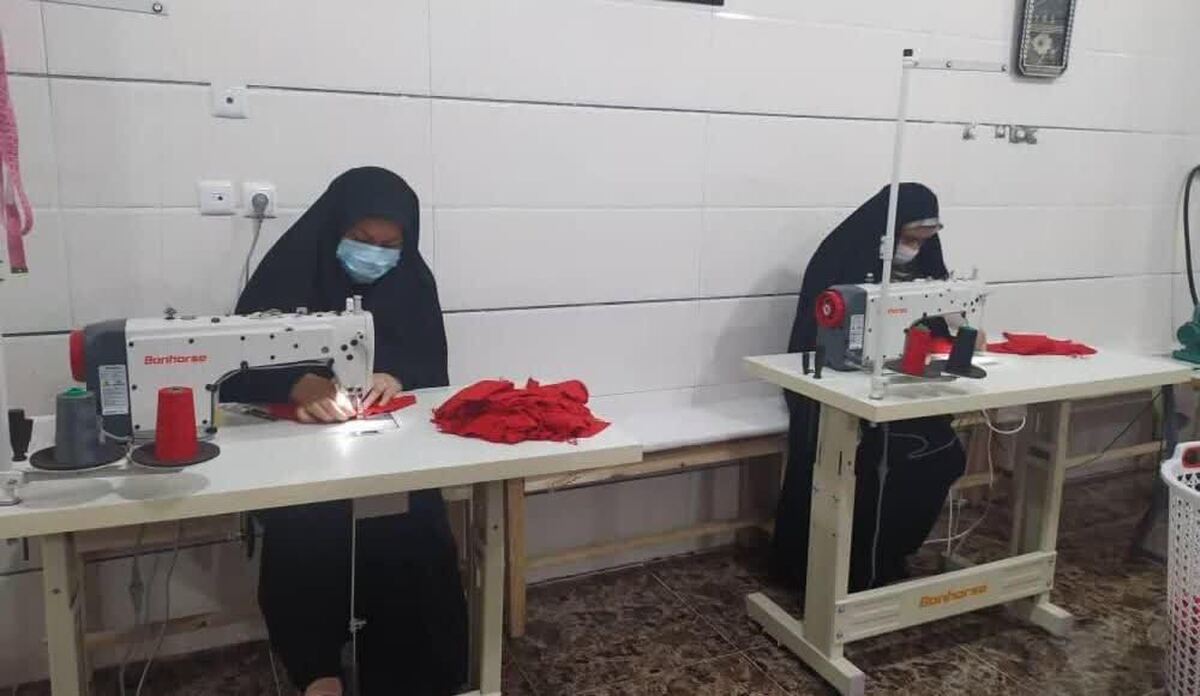 تجهیز و راه اندازی ۸ کارگاه خیاطی با تلاش قرارگاه اقتصاد مقاومتی بسیج سازندگی استان قزوین

 