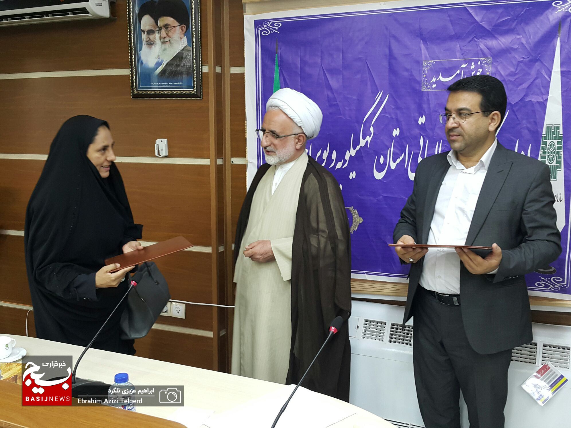 تجلیل از کارکنان ایثارگر و فرزندان شاهد امور مالیاتی کهگیلویه و بویراحمد