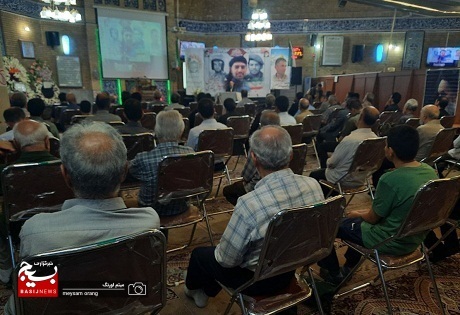 مراسم بزرگداشت سالروز شهادت شهید مداقع حرم سید مهدی ذاکر حسینی با حضور خانواده شهدا برگزار شد
