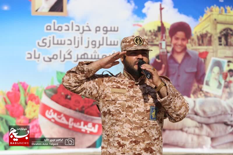 صبحگاه مشترک نیروهای مسلح کهگیلویه و بویراحمد به مناسبت سوم خرداد