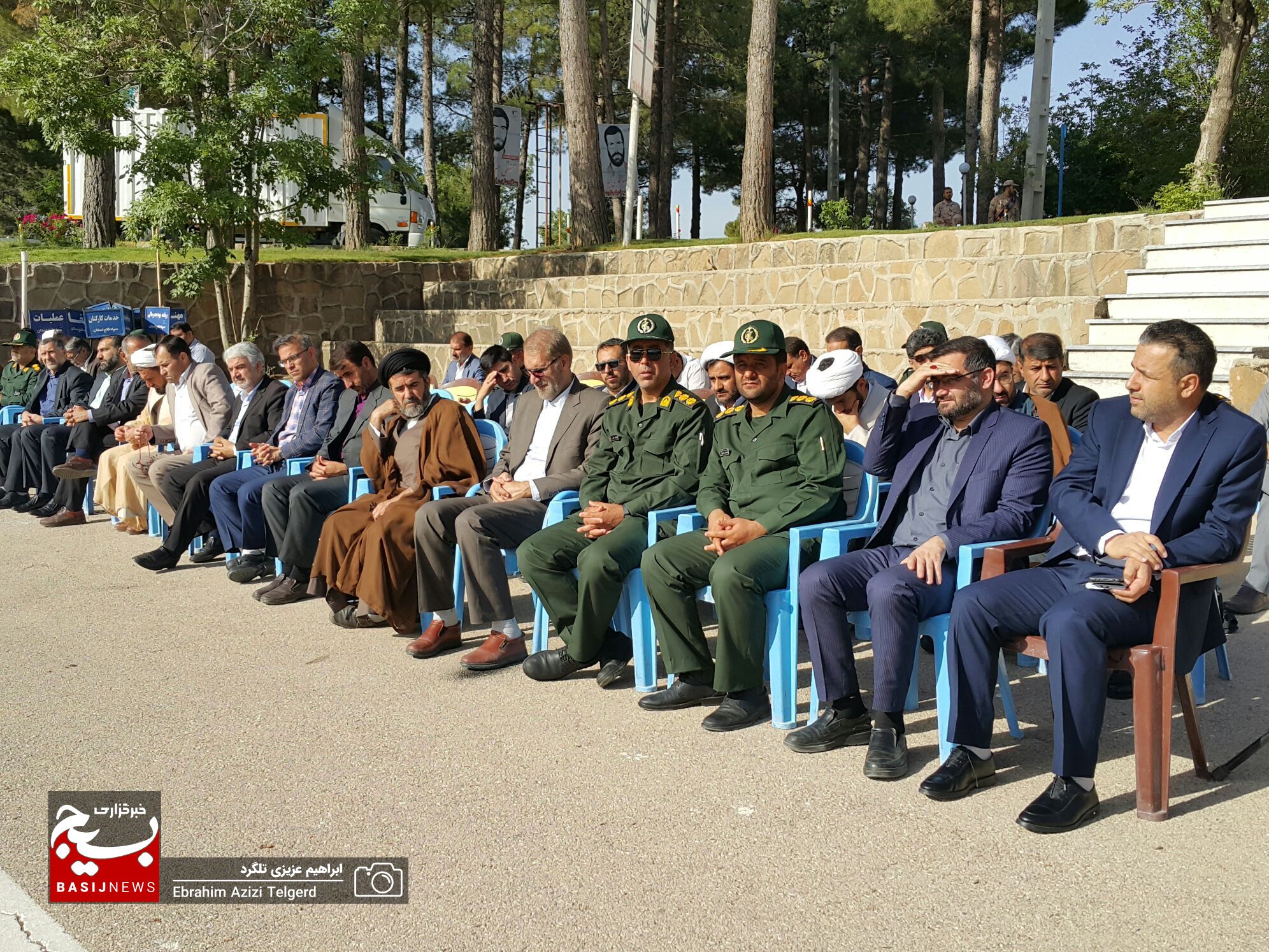 صبحگاه مشترک نیروهای مسلح کهگیلویه و بویراحمد به مناسبت سوم خرداد