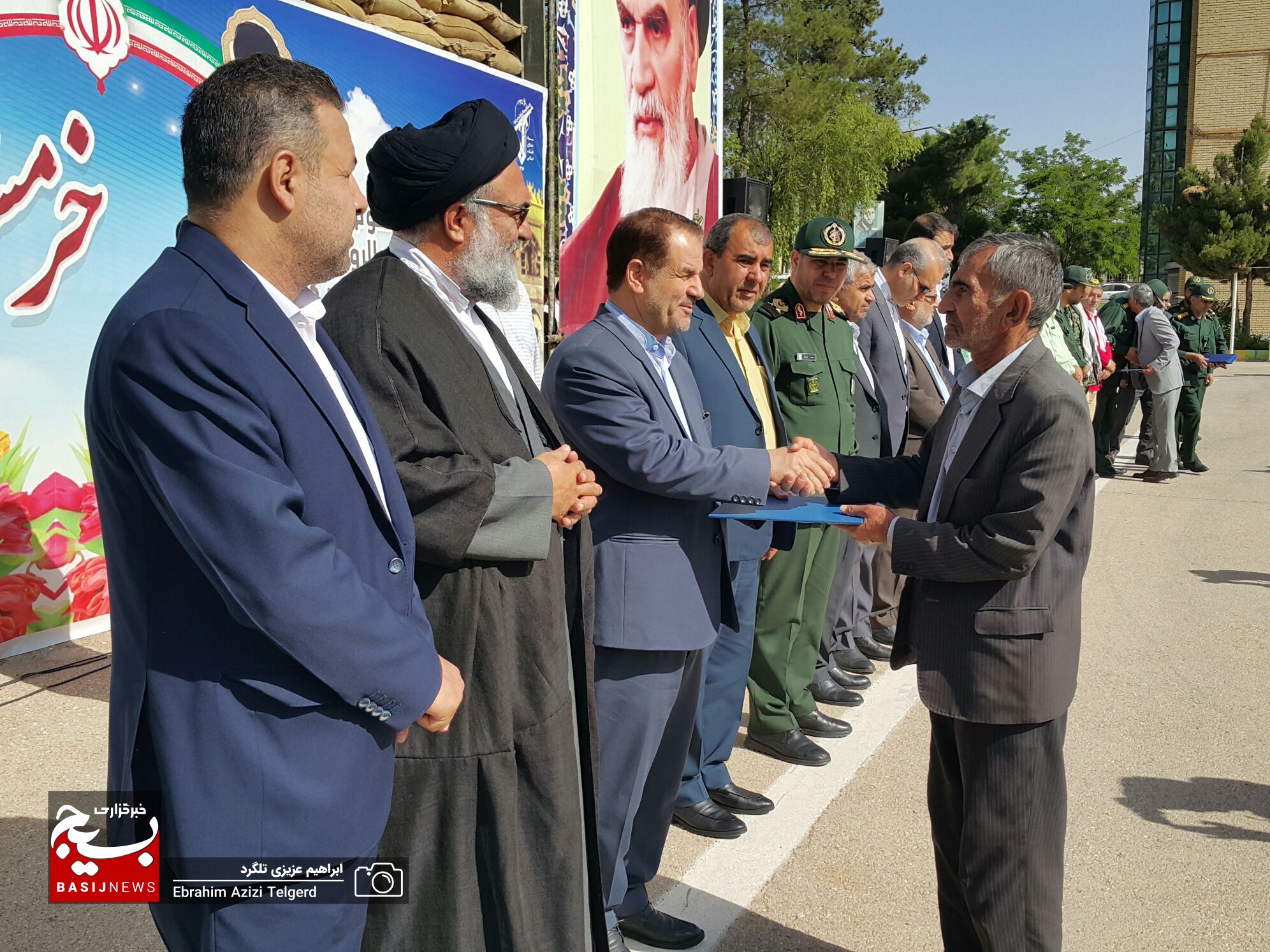 صبحگاه مشترک نیروهای مسلح کهگیلویه و بویراحمد به مناسبت سوم خرداد