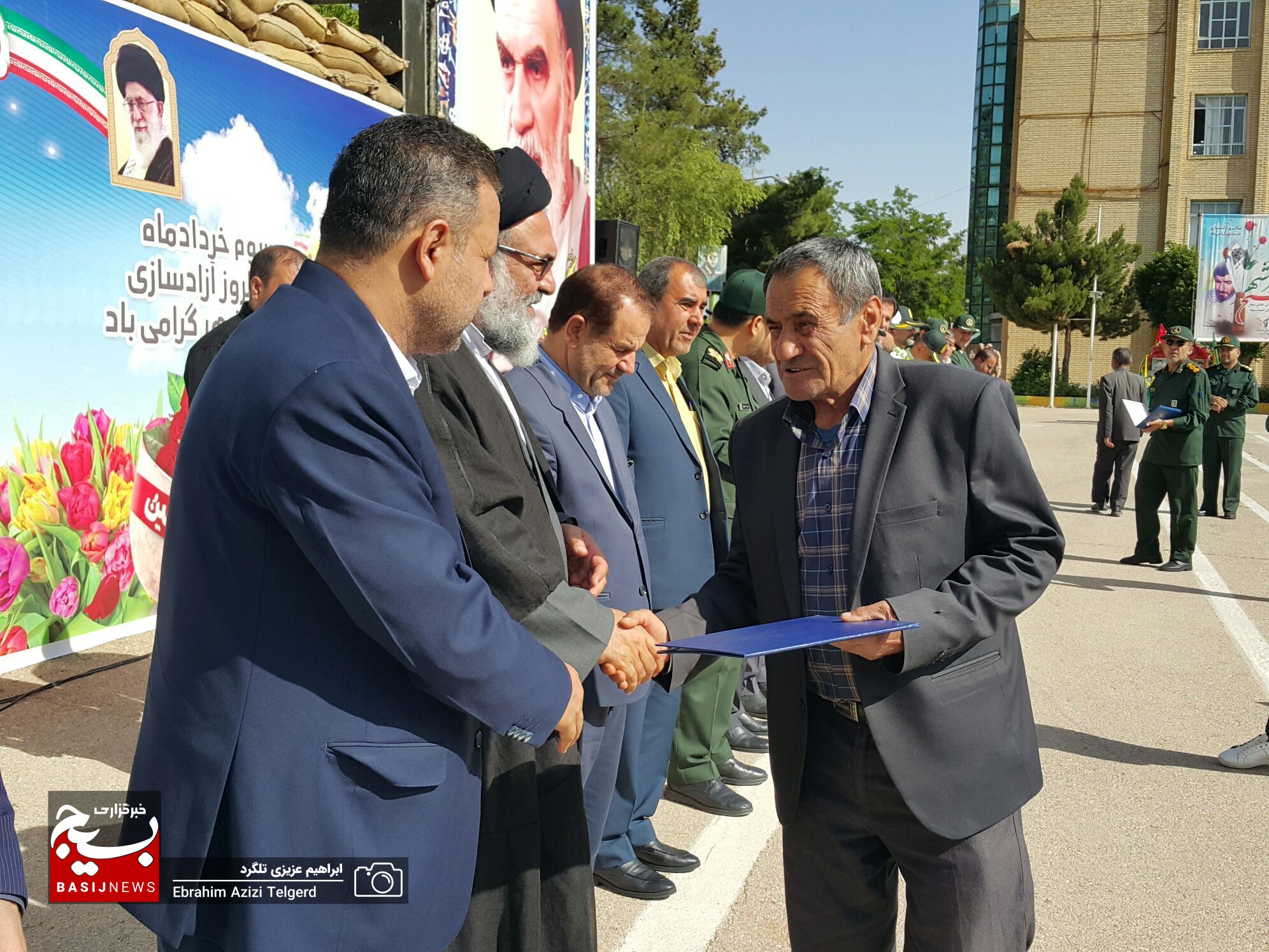 صبحگاه مشترک نیروهای مسلح کهگیلویه و بویراحمد به مناسبت سوم خرداد