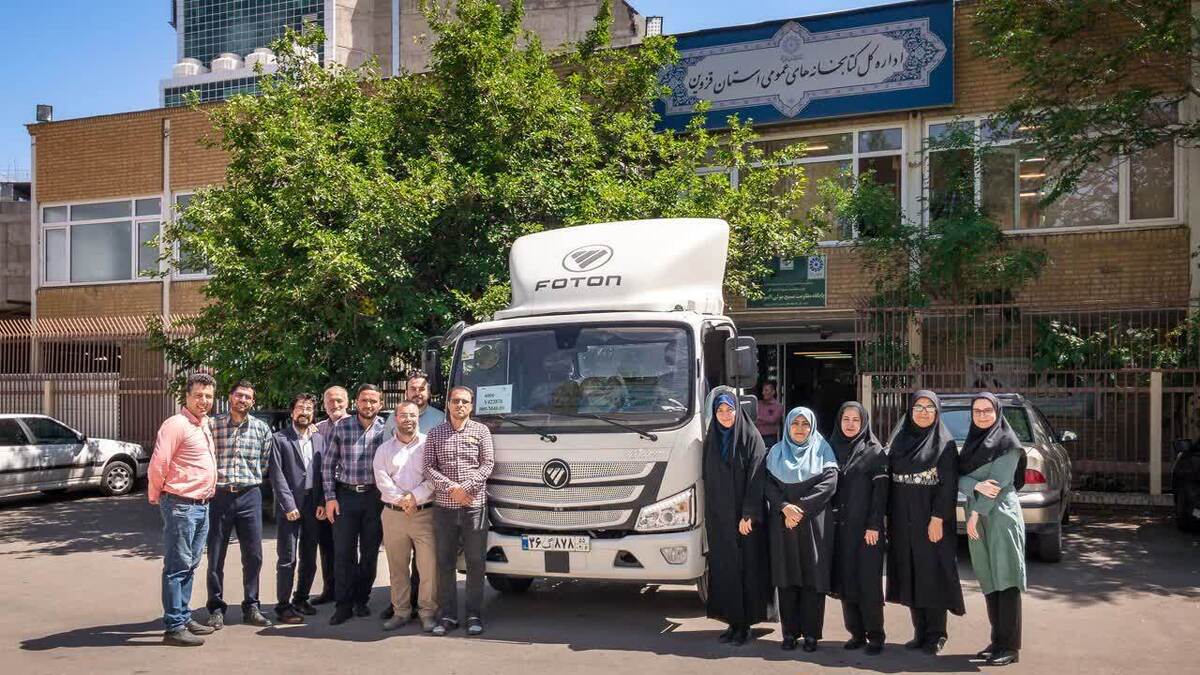 قزوین برای نخستین بار صاحب کتابخانه سیار شد