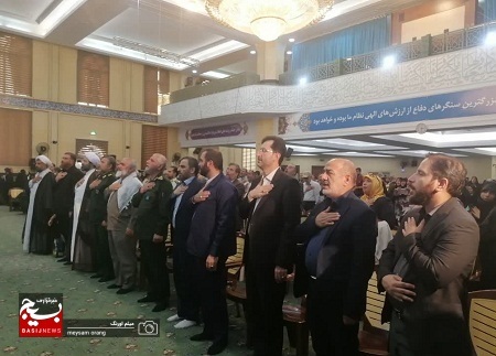 اولین یادواره 2400 شهید بخش کن تهران برگزار شد