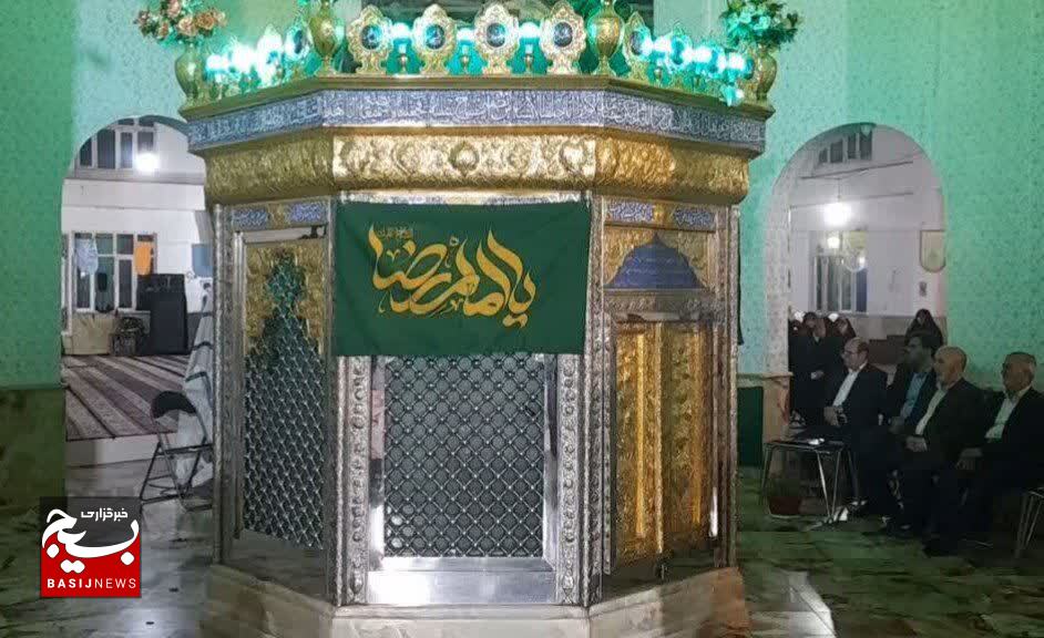 برگزاری محفل شعر آئینی امام رضایی در شهرستان قدس