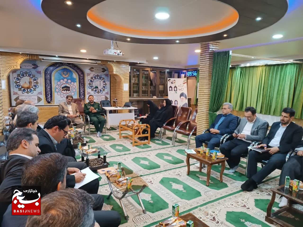 برگزاری جلسه کارگروه خانواده در سپاه مرند