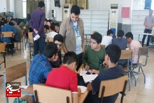 شرکت ۳۳۵ دانش آموز بسیجی سپاه امامت تبریز در لیگ علمی پایا