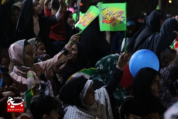 جشن بزرگ غدیر در شهرک گلستان شیراز با حضور ابودر روحی و اجرای سرود سلام فرمانده