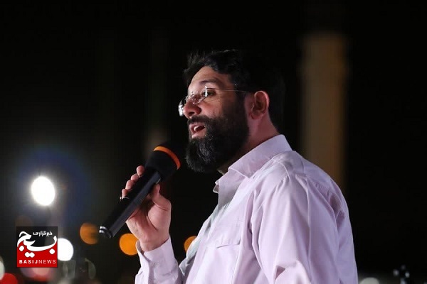 جشن بزرگ غدیر در شهرک گلستان شیراز با حضور ابودر روحی و اجرای سرود سلام فرمانده