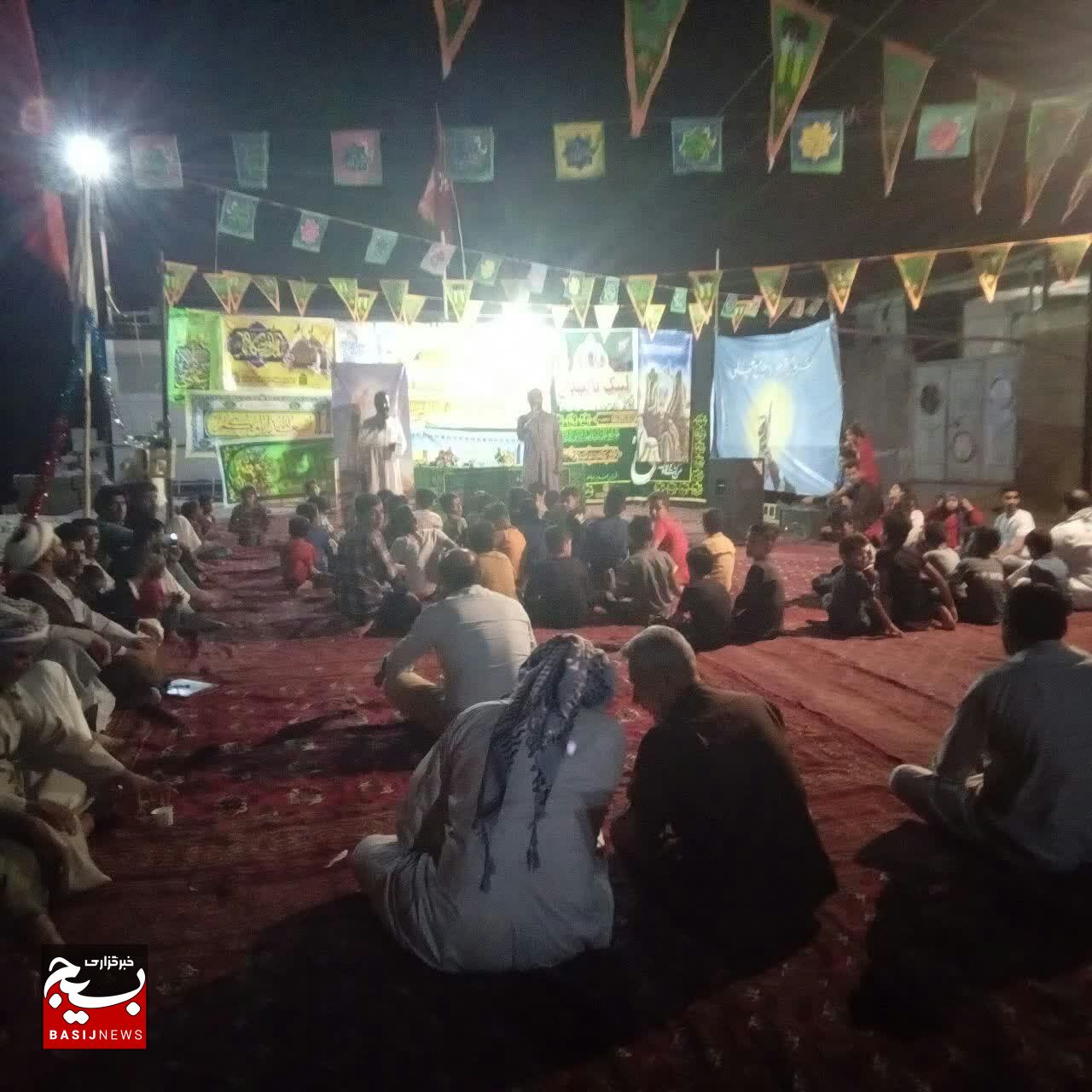 برگزاری جشن ولادت امام موسی کاظم(ع) در روستای آلبوحصار