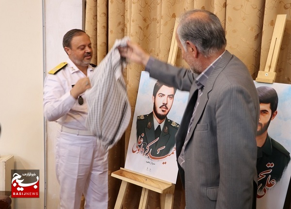 مجموعه پرتره نقاشی دیجیتال «سرداران شهید آذربایجان» رونمائی شد